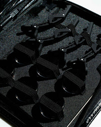 Hair Tool Kit, geöffnetes Case mit Fächern
