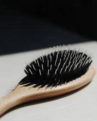 Hair Care Brush, Makroaufnahme der Borsten