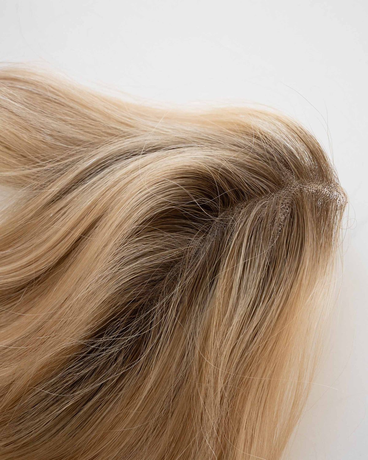 Lace Closure, Makroaufnahme des Ansatzbereichs – Honey Silk Blend