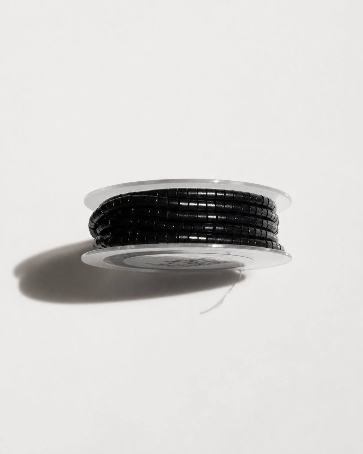 Micro-Ringe, Dose seitlich mit gestapelten Ringen – Black