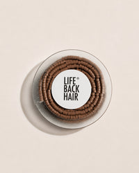 Micro-Ringe, Dose schräg von oben – Light Brown