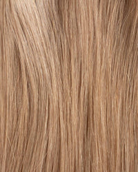 Premium Weft, Makroaufnahme der Farbstruktur – California Honey Blonde