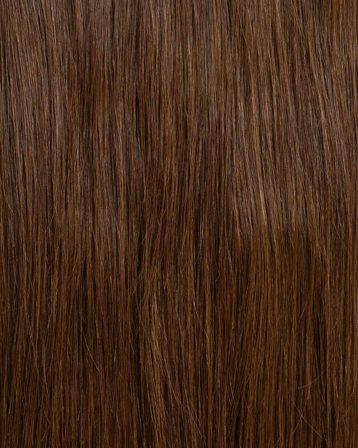 Premium Weft, Makroaufnahme der Farbstruktur – Chocolate Brown