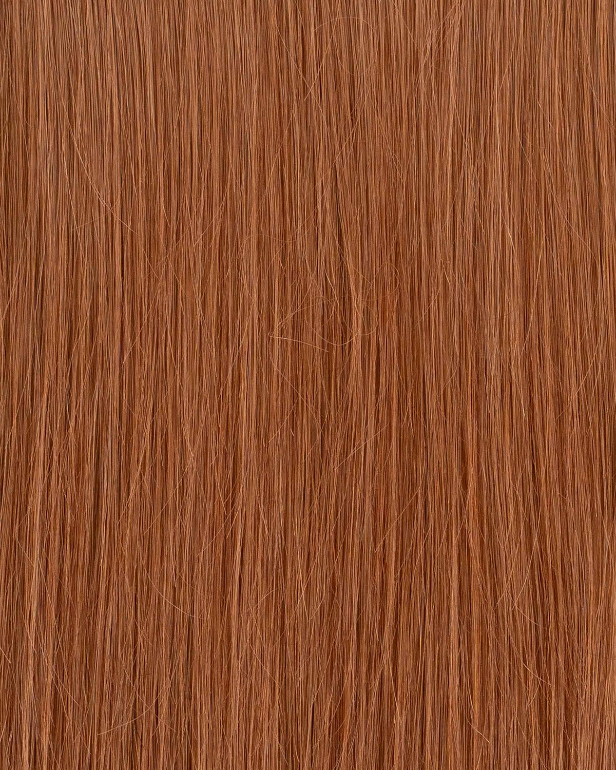 Premium Weft, Makroaufnahme der Farbstruktur – Copper Auburn