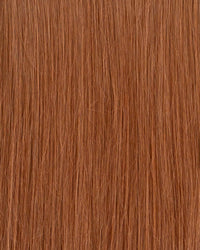 Premium Weft, Makroaufnahme der Farbstruktur – Copper Auburn