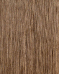 Premium Weft, Makroaufnahme der Farbstruktur – Hazelnut Brown