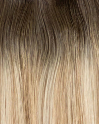 Premium Weft, Makroaufnahme der Farbstruktur – Honey Silk Blend